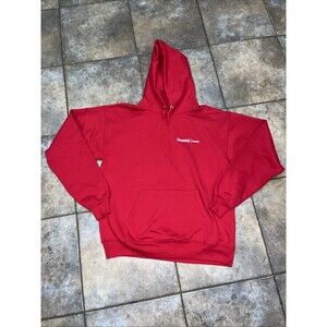 Campbell’s Soup Snacks House Hoodie Pop Up RED Hoodie Sz L